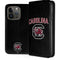 University of South Carolina Athletic Text & Logo iPhone 15 Pro Folio Case